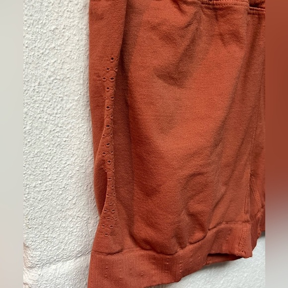 FP Movement by Free People Rust High-Waisted Shorts. - Picture 5 of 7